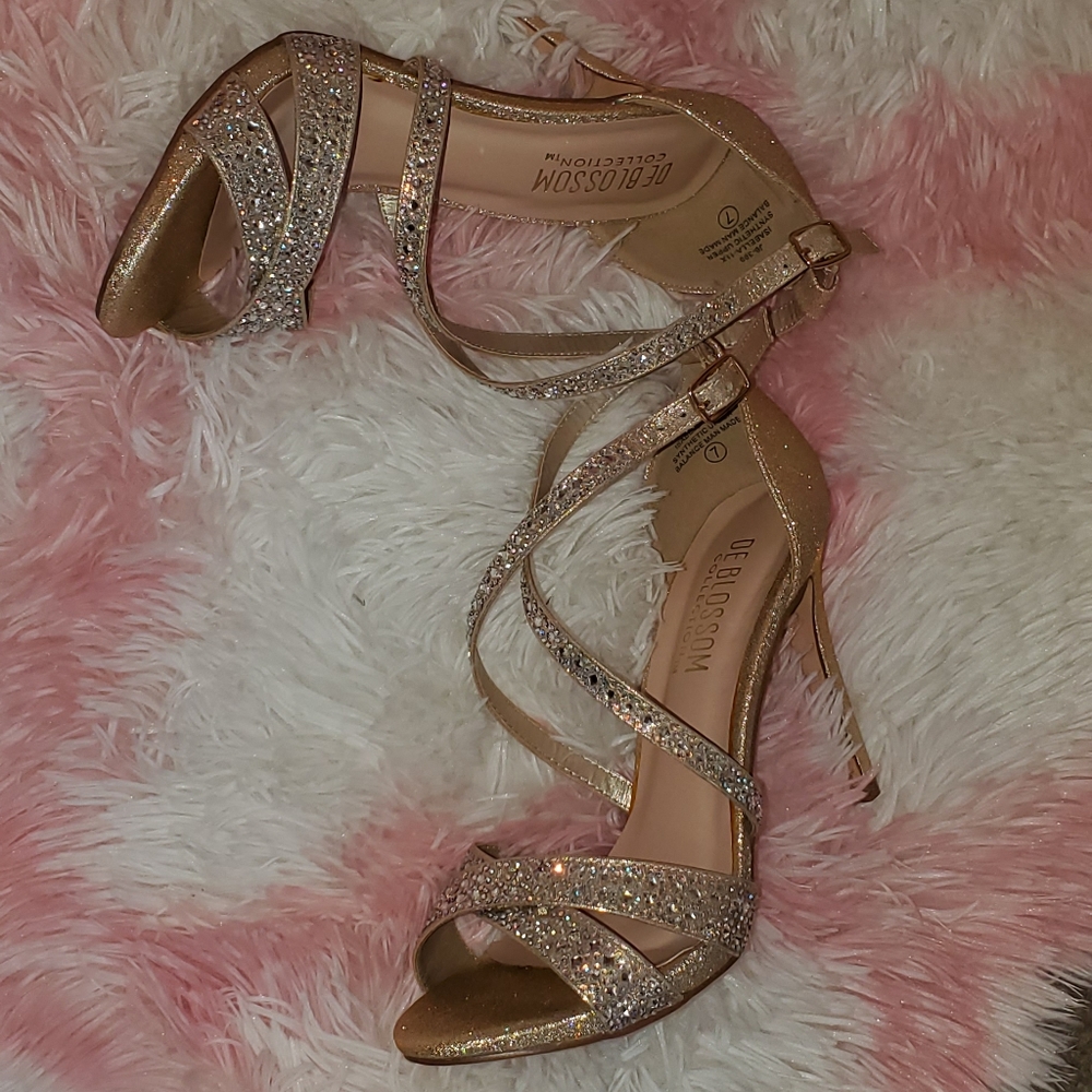 Rhinestone Heels